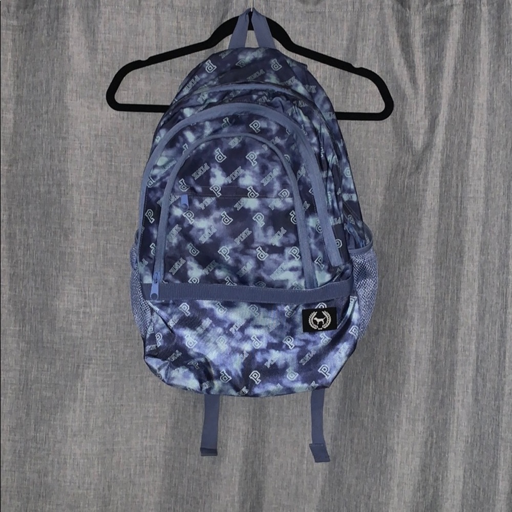 Vs pink campus blue backpack